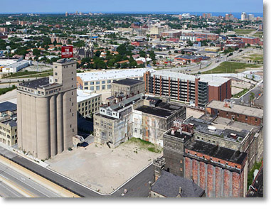 Aerial Photography Milwaukee Brewery
